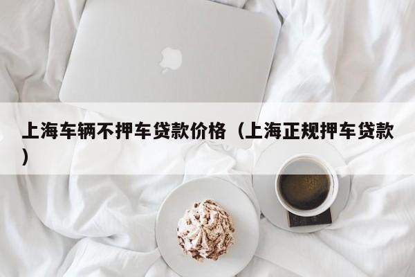 上海车辆不押车贷款价格（上海正规押车贷款）